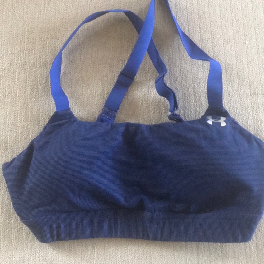 Colt Blue Under Armour Sports Bra